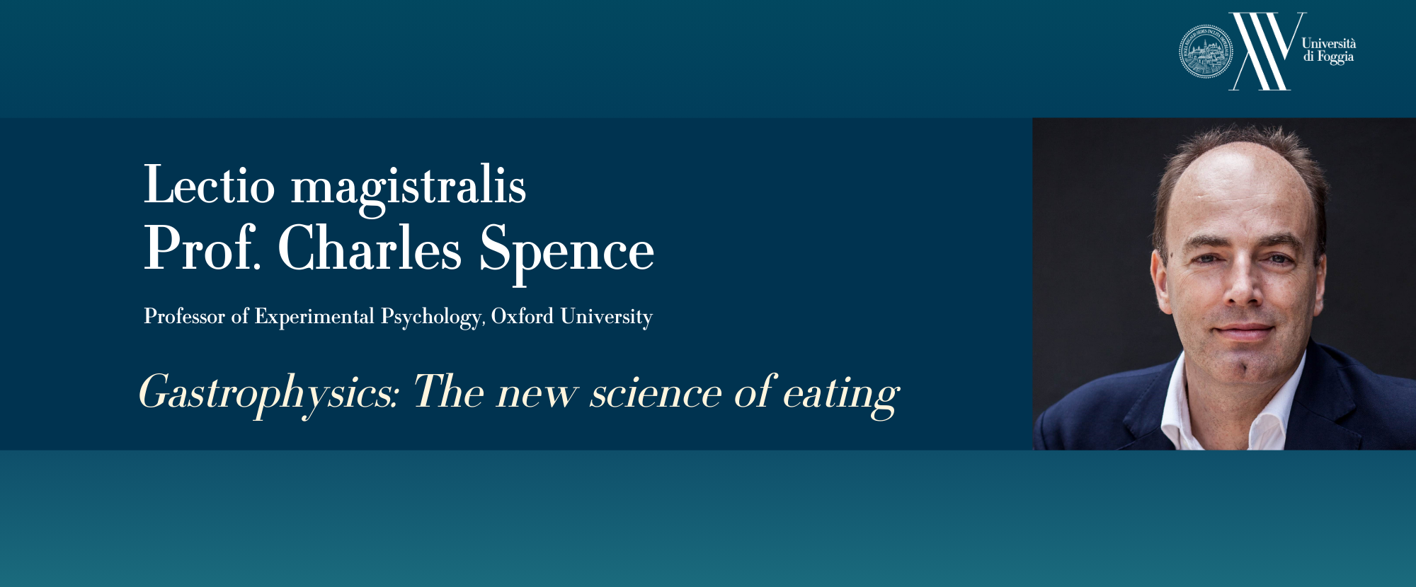 Lectio Magistralis prof. Charles Spence