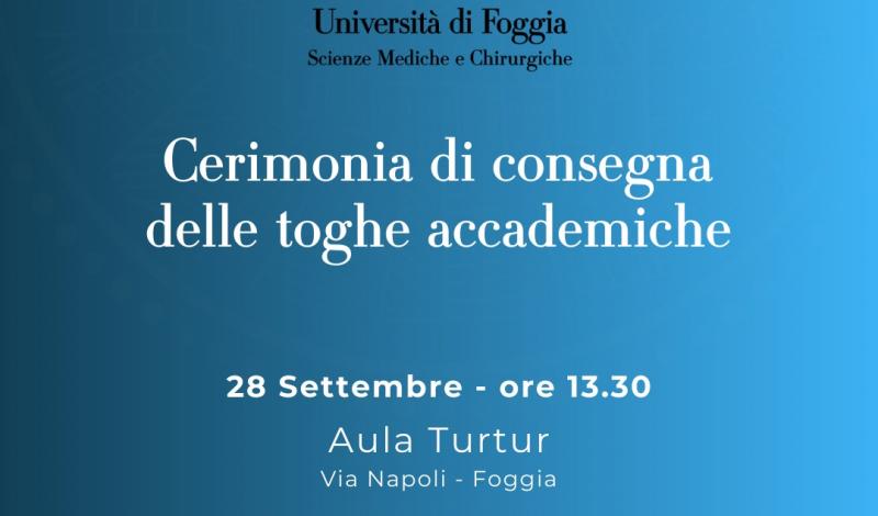 Cerimonia consegna toghe