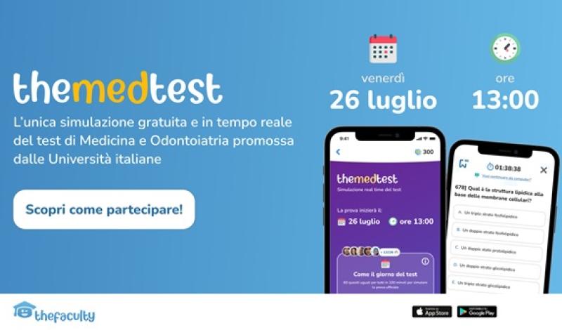 Test Medicina, il 26 luglio la simulazione nazionale per preparare gli studenti al test ufficiale
