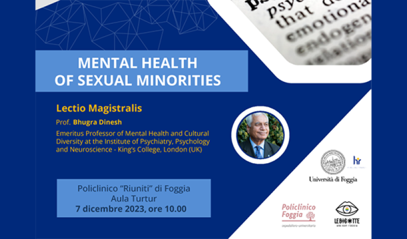 Mental Health Of Sexual Minorities