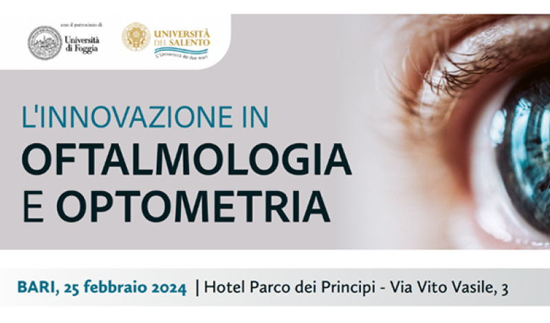L'innovazione in oftamologia e optometria