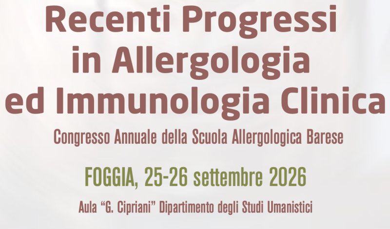 Recenti progressi in allergologia ed immunologia clinica